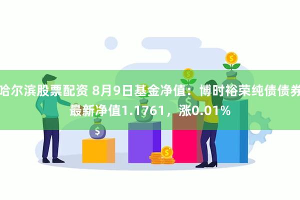 哈尔滨股票配资 8月9日基金净值：博时裕荣纯债债券最新净值1.1761，涨0.01%