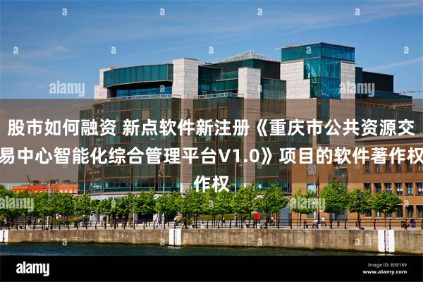 股市如何融资 新点软件新注册《重庆市公共资源交易中心智能化综